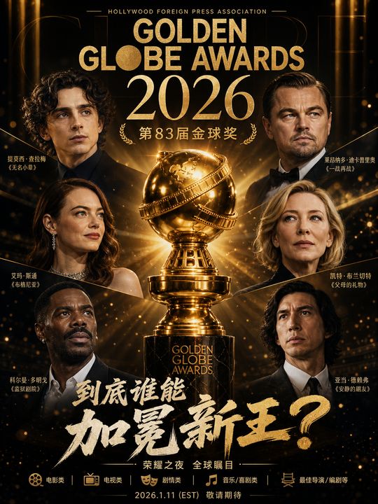 2026金球奖：新王加冕