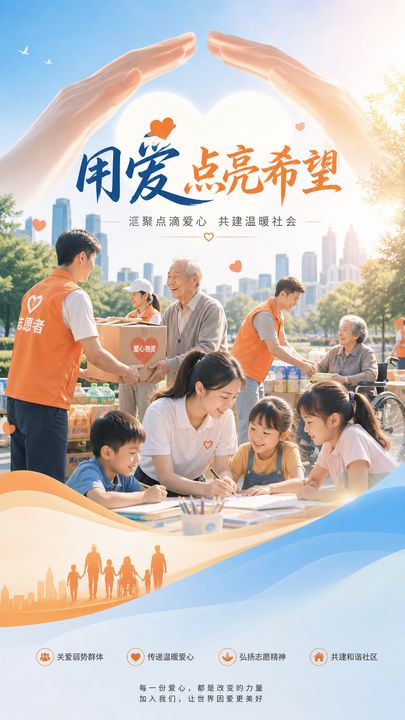公益海报模板