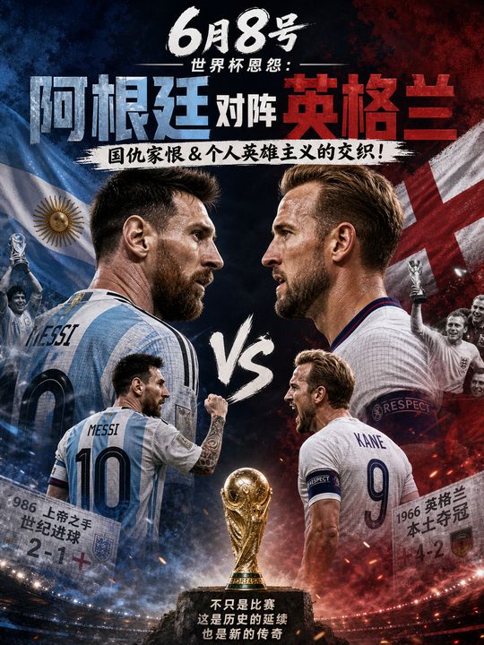 世界杯恩怨：阿根廷 vs 英格兰